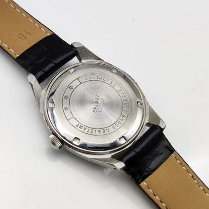 HMT Janata Black Dial Arabic Numerals Indices Handwinding Watch