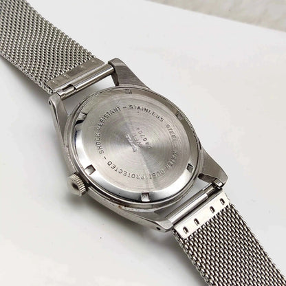 HMT Janata Black Dial Devanagari Font Watch Handwinding 17 Jewels