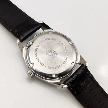 HMT Janata Black Dial English Numerals Indices Handwinding Watch