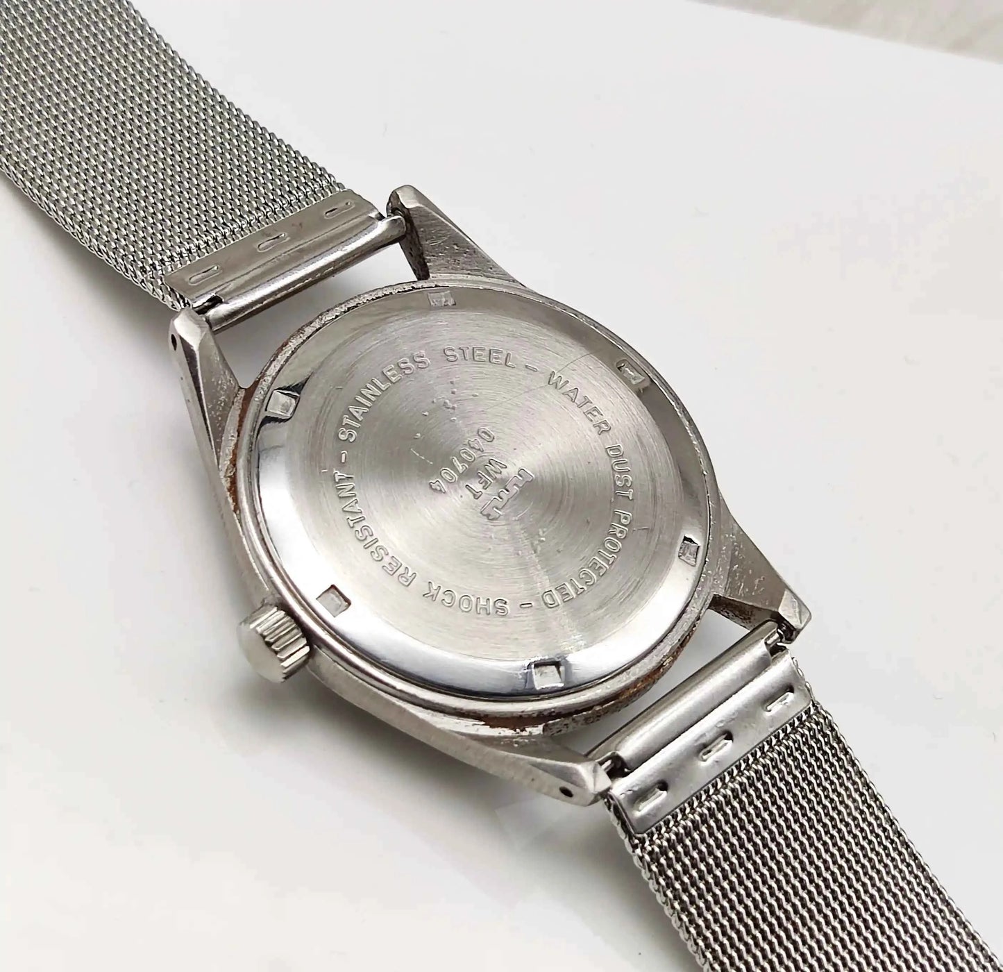 HMT Janata Black Dial Watch Arabic Font Handwinding 17 Jewels