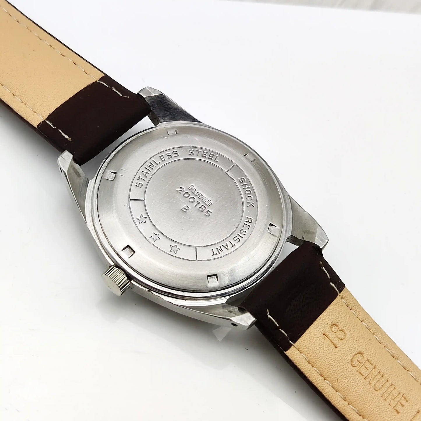 HMT Janata Devanagari Greenish Dial 17 Jewels Watch