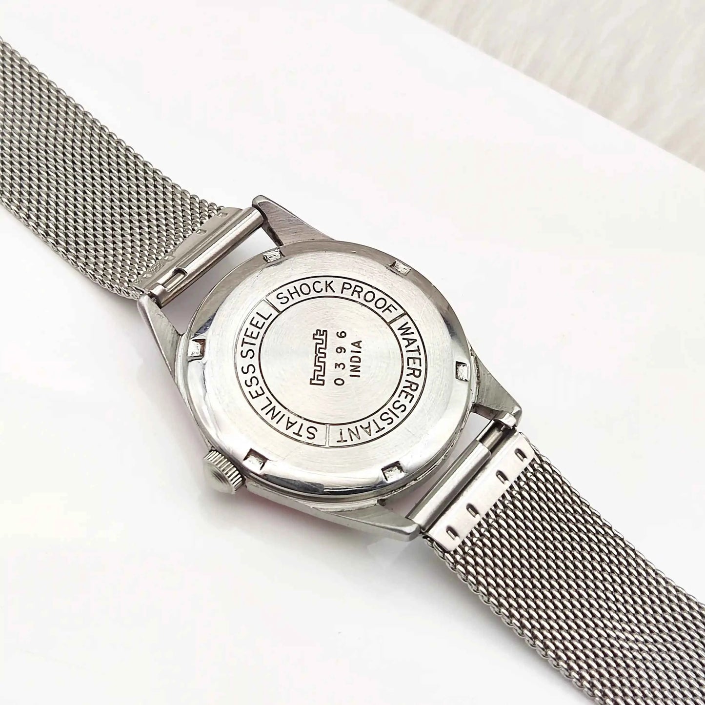 HMT Janata Devanagari Numerals Pink Dial 17 Jewels Handwinding