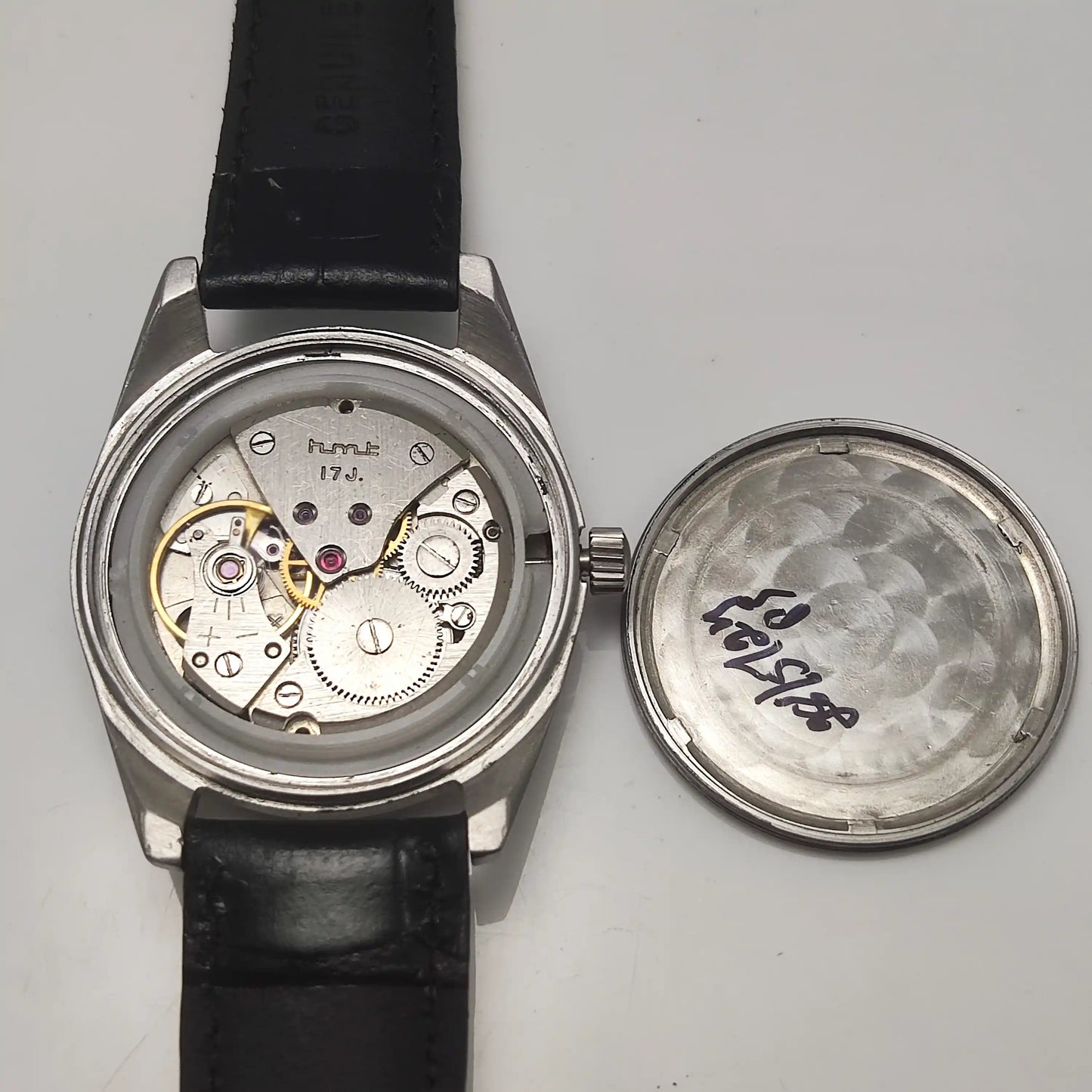 HMT Janata English Numerals Red Apple Dial Watch