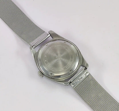 HMT Janata English Numerals Tiffany Blue Para Shock 17 Jewels Watch