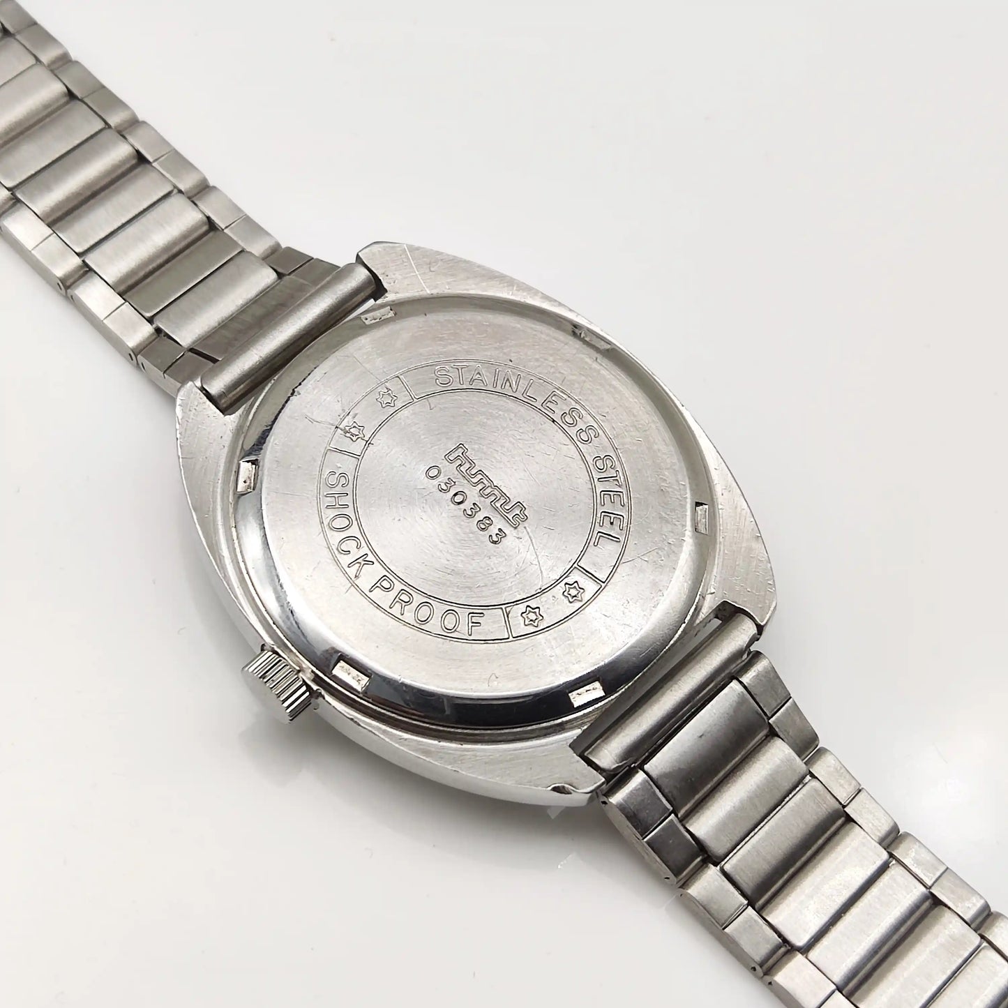 HMT Janata Handwinding Blue Dial 17 Jewels English Numerals Watch