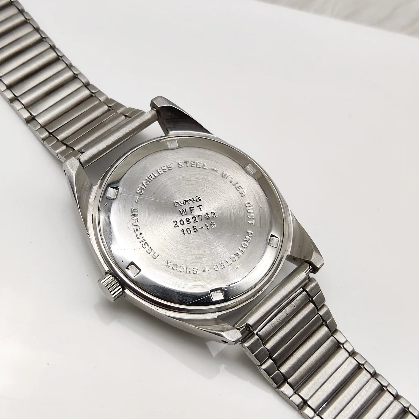 HMT Janata Handwinding Men's Watch with Blue Dial English Numeralsa , 17 Jewels