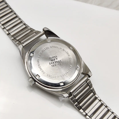 HMT Janata Handwinding Men's Watch with Blue Dial English Numeralsa , 17 Jewels