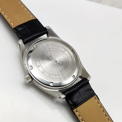 HMT Janata Handwinding Watch - White Dial, 17 Jewels, Para Shock Features