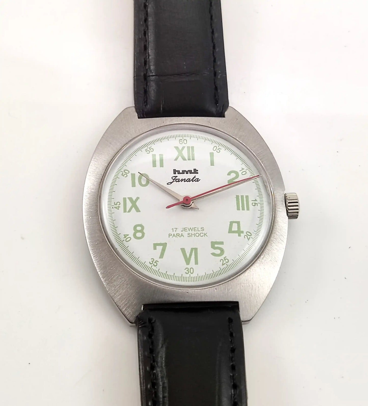 HMT Janata Handwinding Watch White Dial