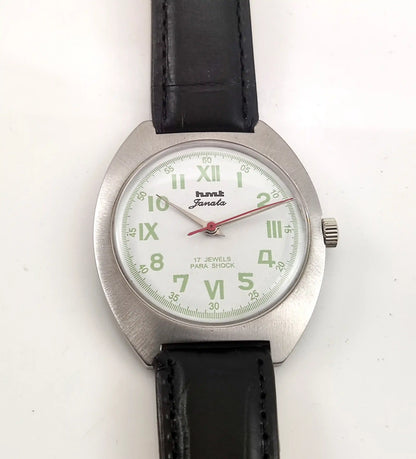 HMT Janata Handwinding Watch White Dial