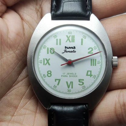 HMT Janata Handwinding Watch White Dial