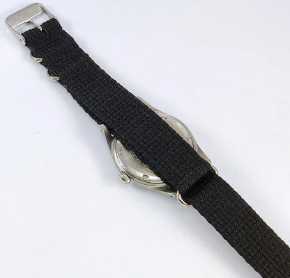 HMT Janata Para Shock 17 Jewels Arabic/Urdu Gray Dial Mechanical Handwinding Watch 0231