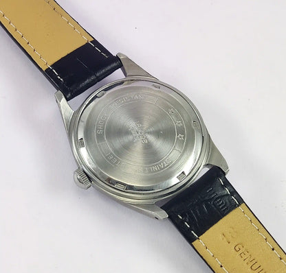 HMT Janata Para Shock 17 Jewels Blue Dial Men's  Watch Discover-Diamonds