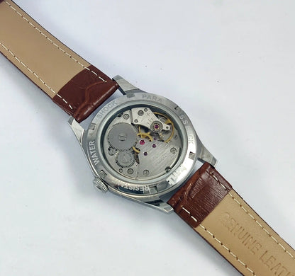 HMT Janata Para Shock 17 Jewels Blue Dial Transparent Back Discover-Diamonds