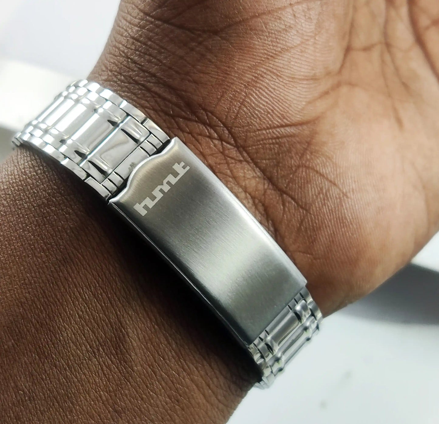 HMT Janata Para Shock 17 Jewels Brown Dial Transparent Back 0231 Discover-Diamonds