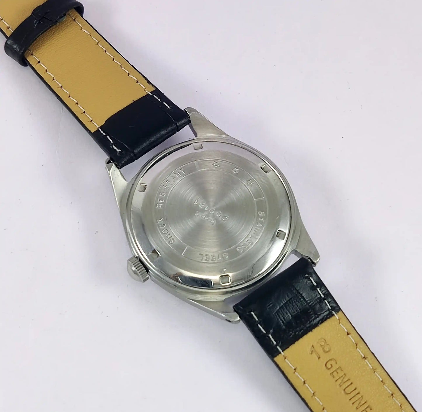 HMT Janata Para Shock 17 Jewels Gray Dial Handwinding Men's Watch Discover-Diamonds