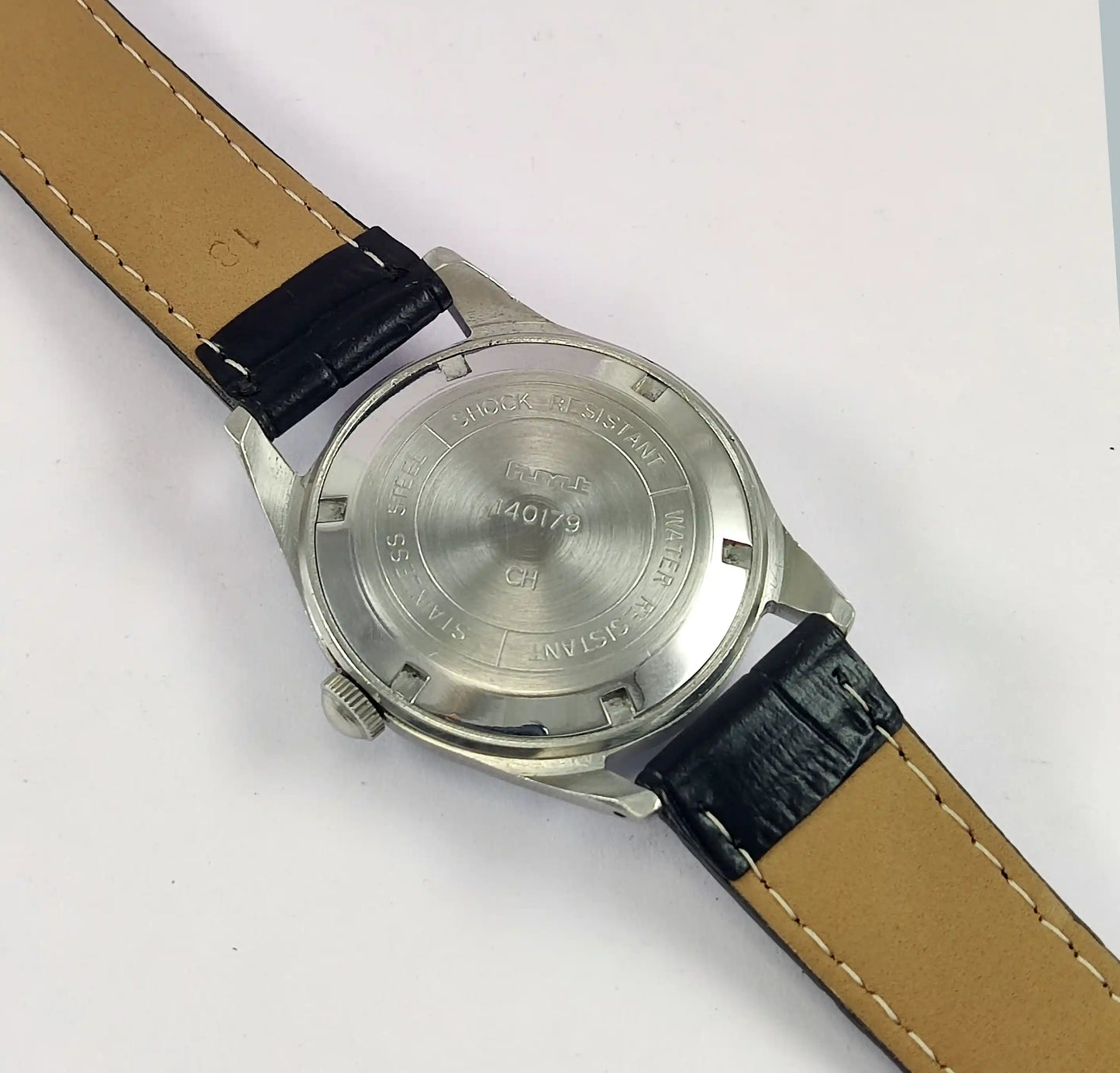 HMT Janata Para Shock 17 Jewels Turquoise Dial Handwinding Discover-Diamonds