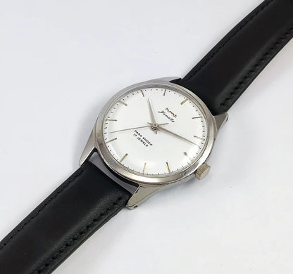 HMT Janata Para Shock 17 Jewels White Dial Handwinding Discover-Diamonds