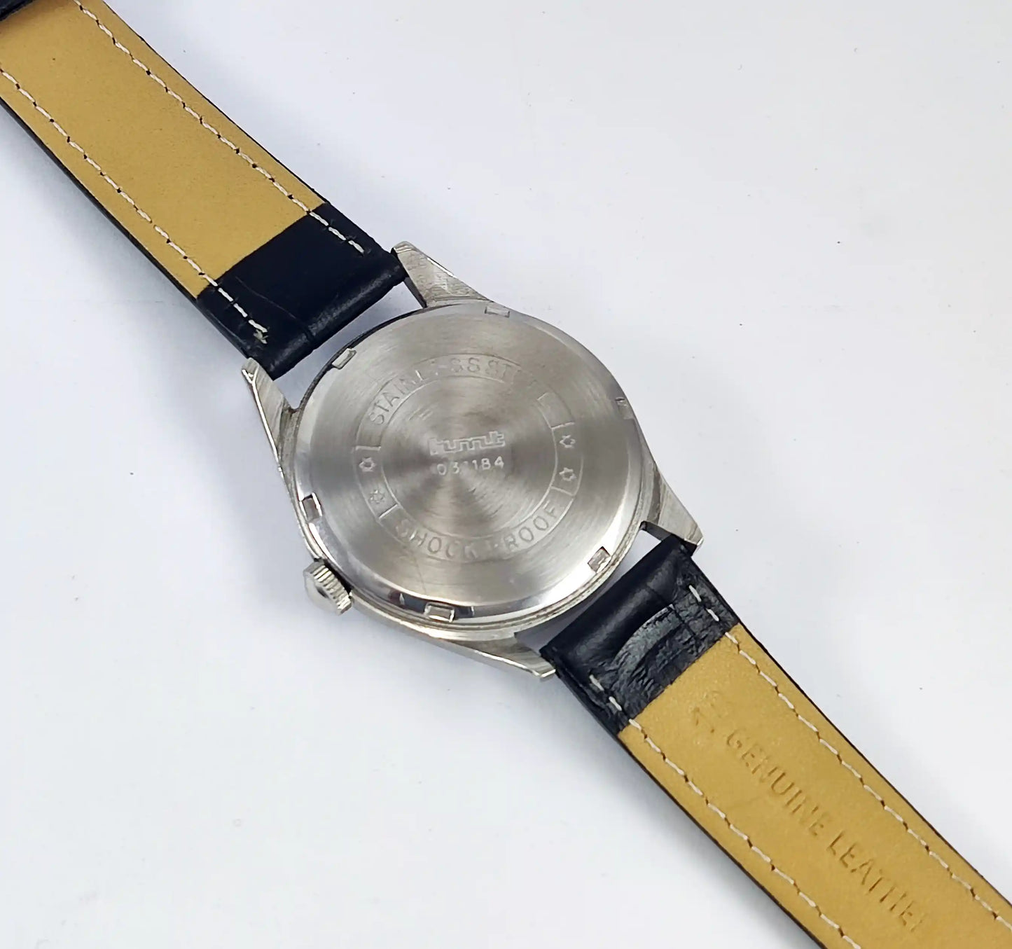 HMT Janata Para Shock 17 Jewels White Dial Handwinding - Discover-Diamonds