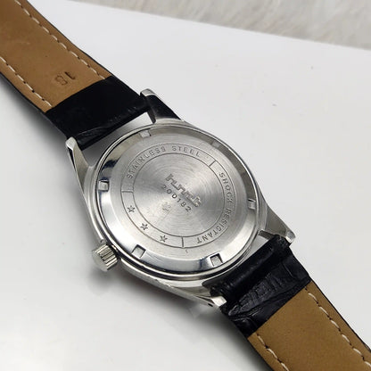 HMT Janata Red Dial Devanagari indices 17 Jewels Handwinding Men's Watch