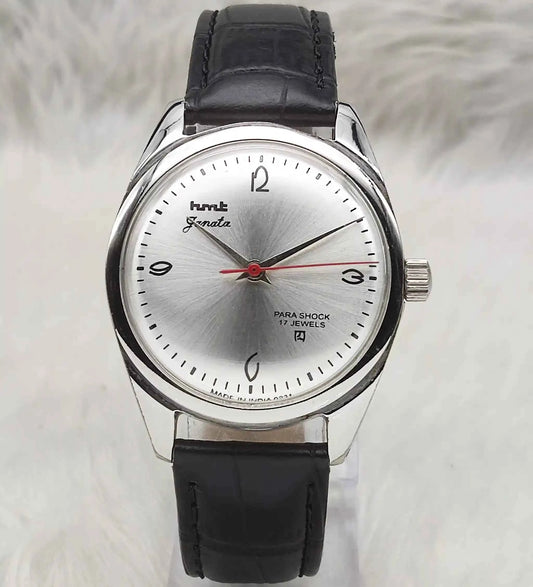HMT Janata 17 Jewels Silver Dial Handwinding Watch