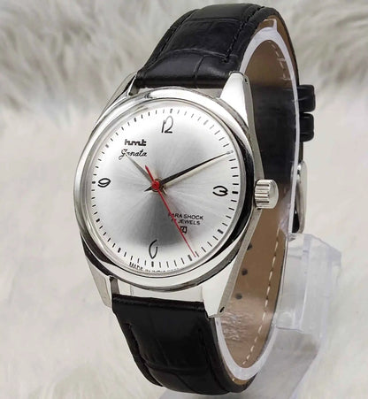 HMT Janata 17 Jewels Silver Dial Handwinding Watch