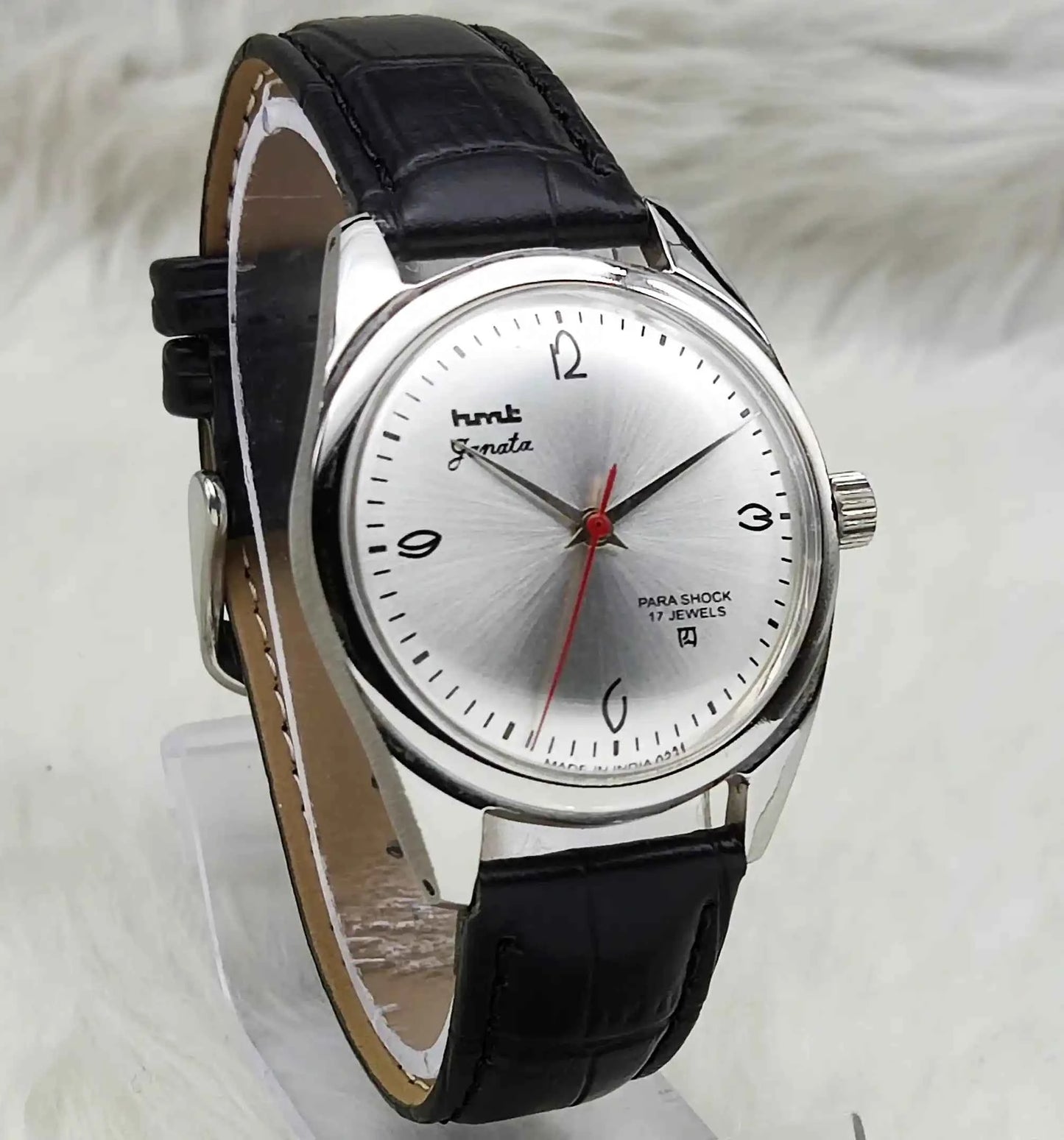 HMT Janata 17 Jewels Silver Dial Handwinding Watch