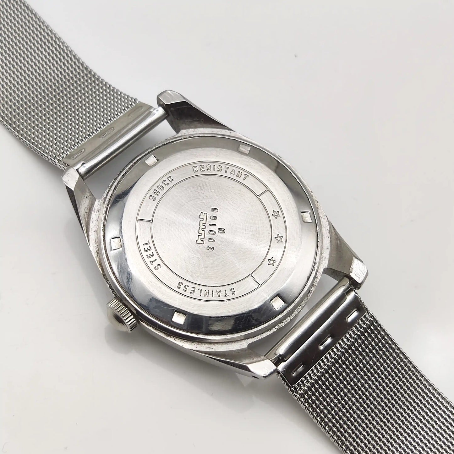 HMT Janata Tiffany Dial English Numerals Indices Handwinding Watch