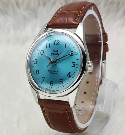 HMT Janata Tiffany Dial English Numerals Indices Handwinding Watch