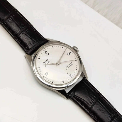 HMT Janata Apple Green English Numerals 17 Jewels Dial Men's Watch