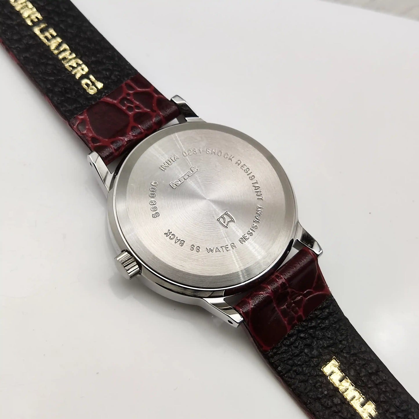 HMT Jhalak White Dial 17 Jewels Skeleton Dial Watch