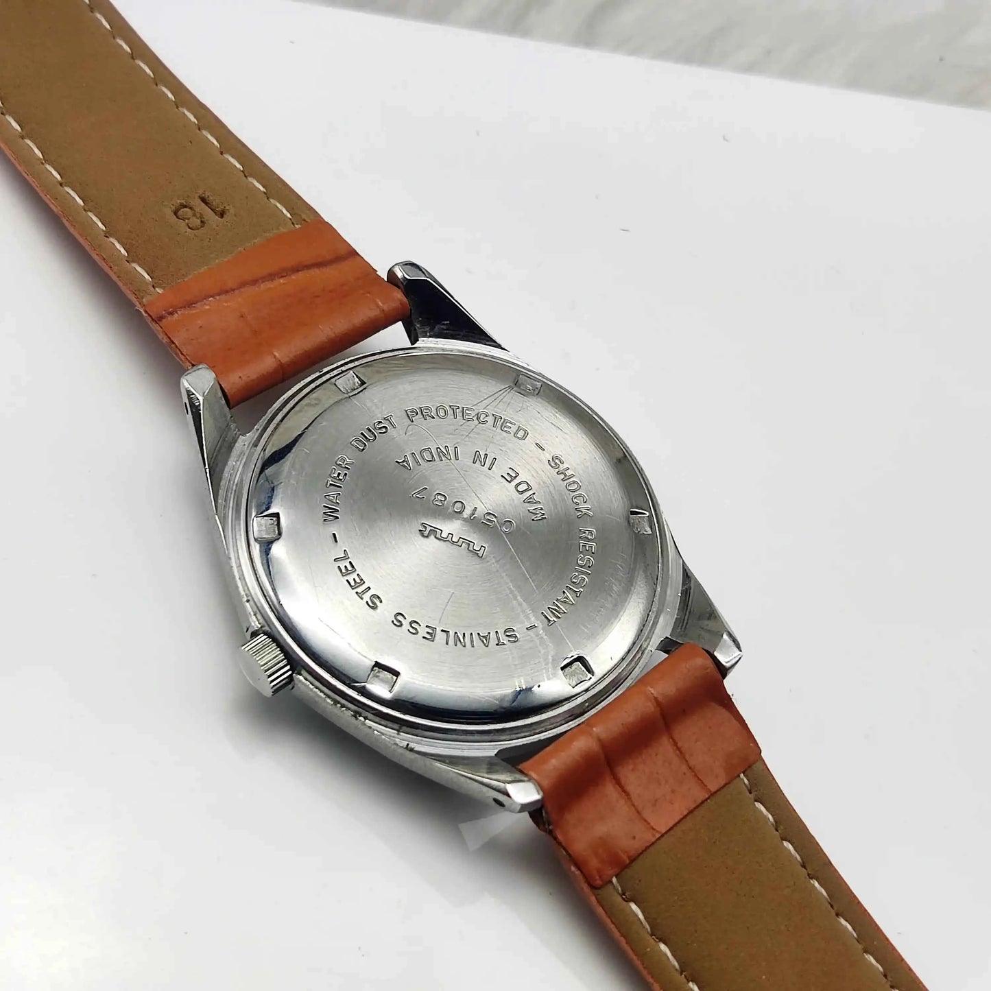 HMT Jubilee Blue Dial 17 Jewels Handwinding Watch - Timeless Elegance