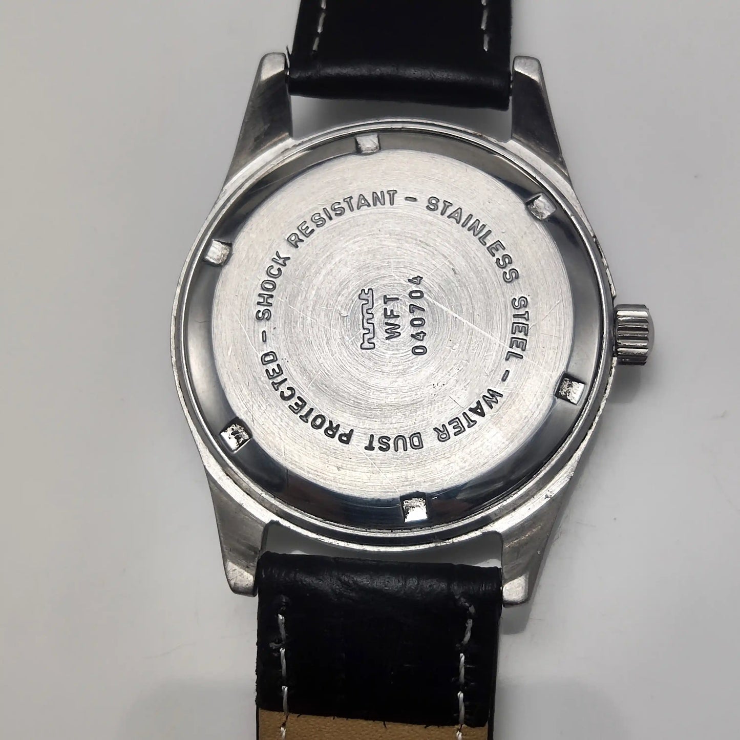 HMT Jubilee Watch 17 Jewels Yellow Dial Handwinding Timepiece