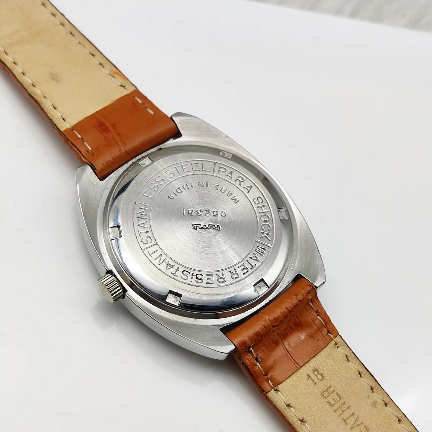 HMT Kohinoor - 17 Jewels Blue Dial With Stick Indices Handwinding Watch