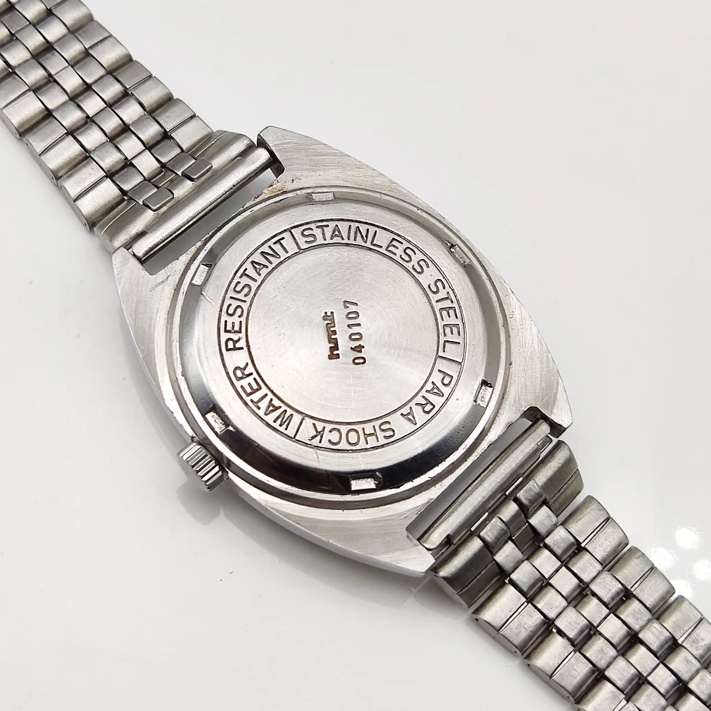 HMT Kohinoor - 17 Jewels Blue Dial With Stick Indices Handwinding Watch