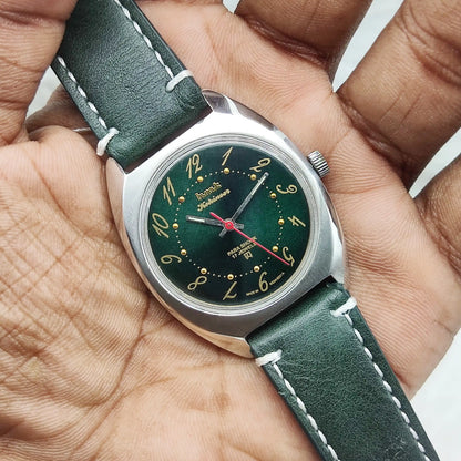 HMT Kohinoor - 17 Jewels Greenish Dial Handwinding Watch