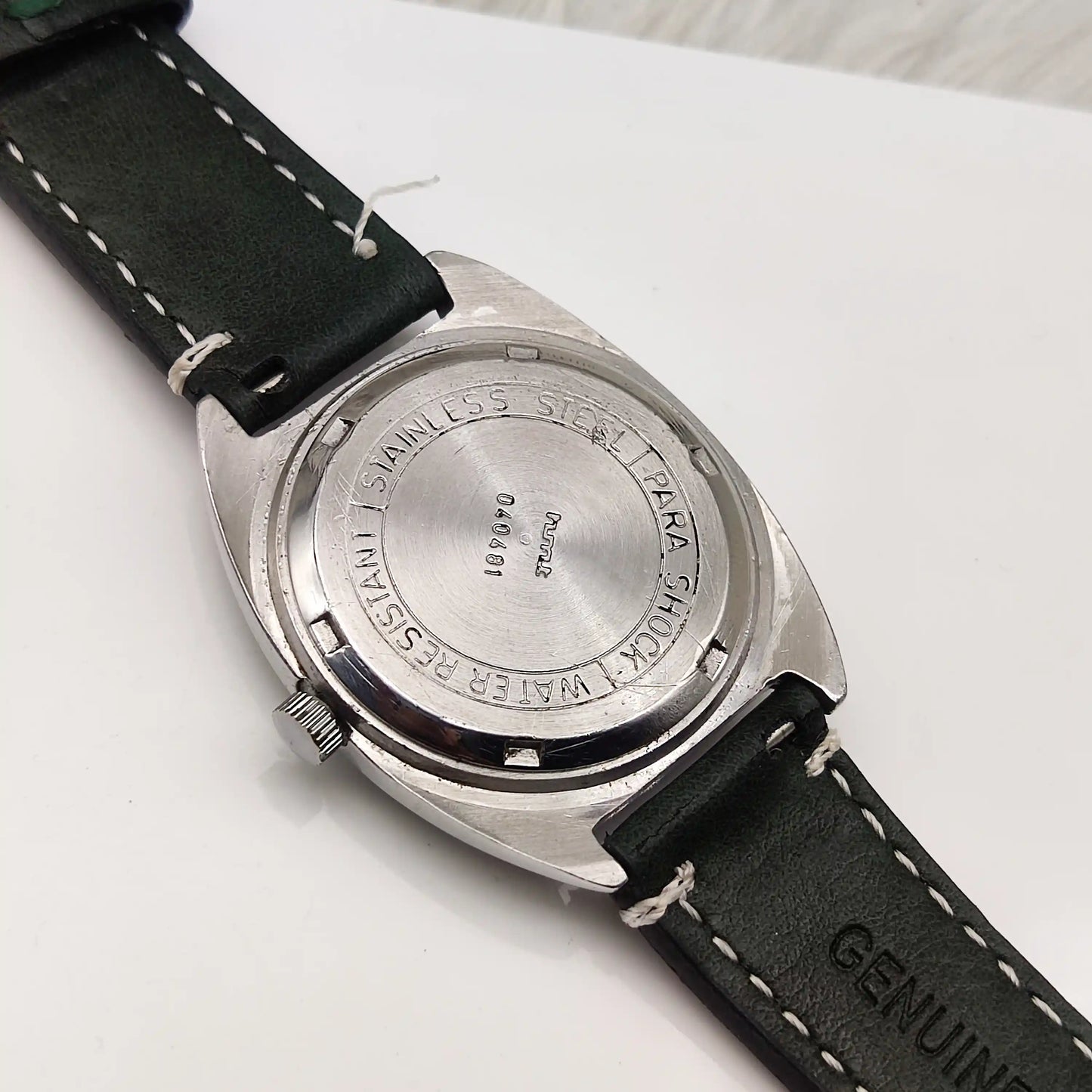 HMT Kohinoor - 17 Jewels Greenish Dial Handwinding Watch