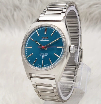 HMT Kohinoor - 17 Jewels Peacock Green Dial Handwinding Watch