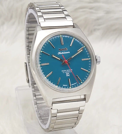 HMT Kohinoor - 17 Jewels Peacock Green Dial Handwinding Watch