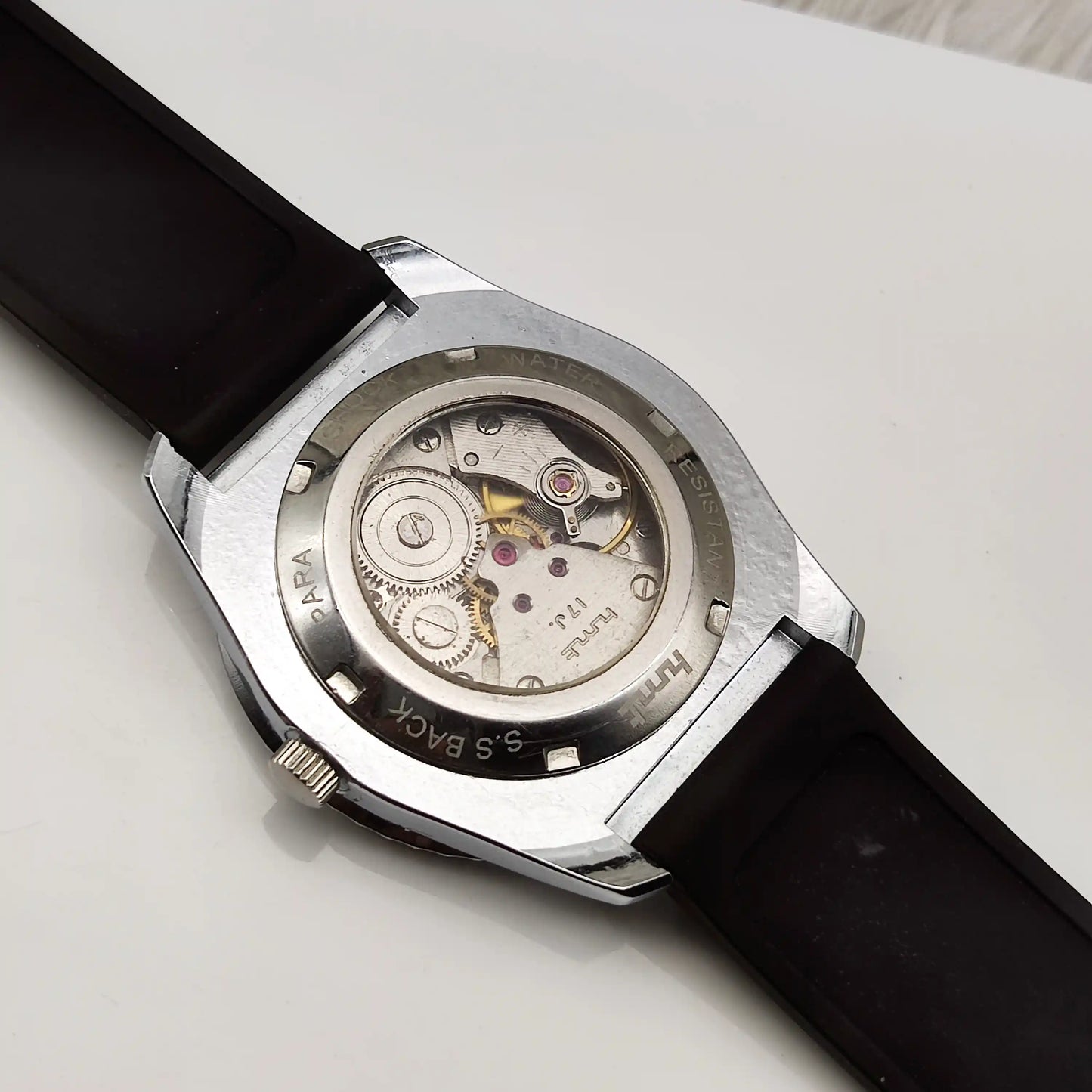 HMT Kohinoor - 17 Jewels Pink Dial With Stick Indices Handwinding Watch 0231