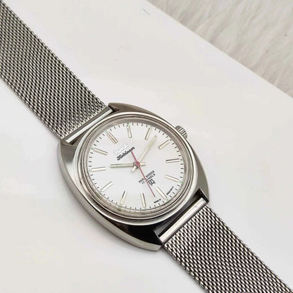 HMT Kohinoor Handwinding Stick Indices Blue Dial Men's Watch