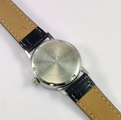 HMT Kohinoor Arabic 17 Jewels Turquoise Dial Handwinding Men's Watch - Discover-Diamonds