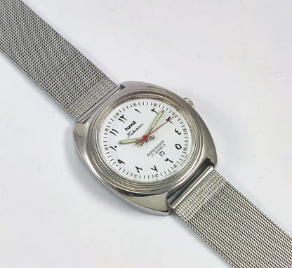 Camy Geneve 17 Jewels Shock Proof Blue Dial Handwinding Swiss Made Watch Discover-Diamonds