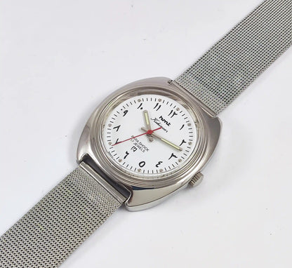 Camy Geneve 17 Jewels Shock Proof Blue Dial Handwinding Swiss Made Watch Discover-Diamonds