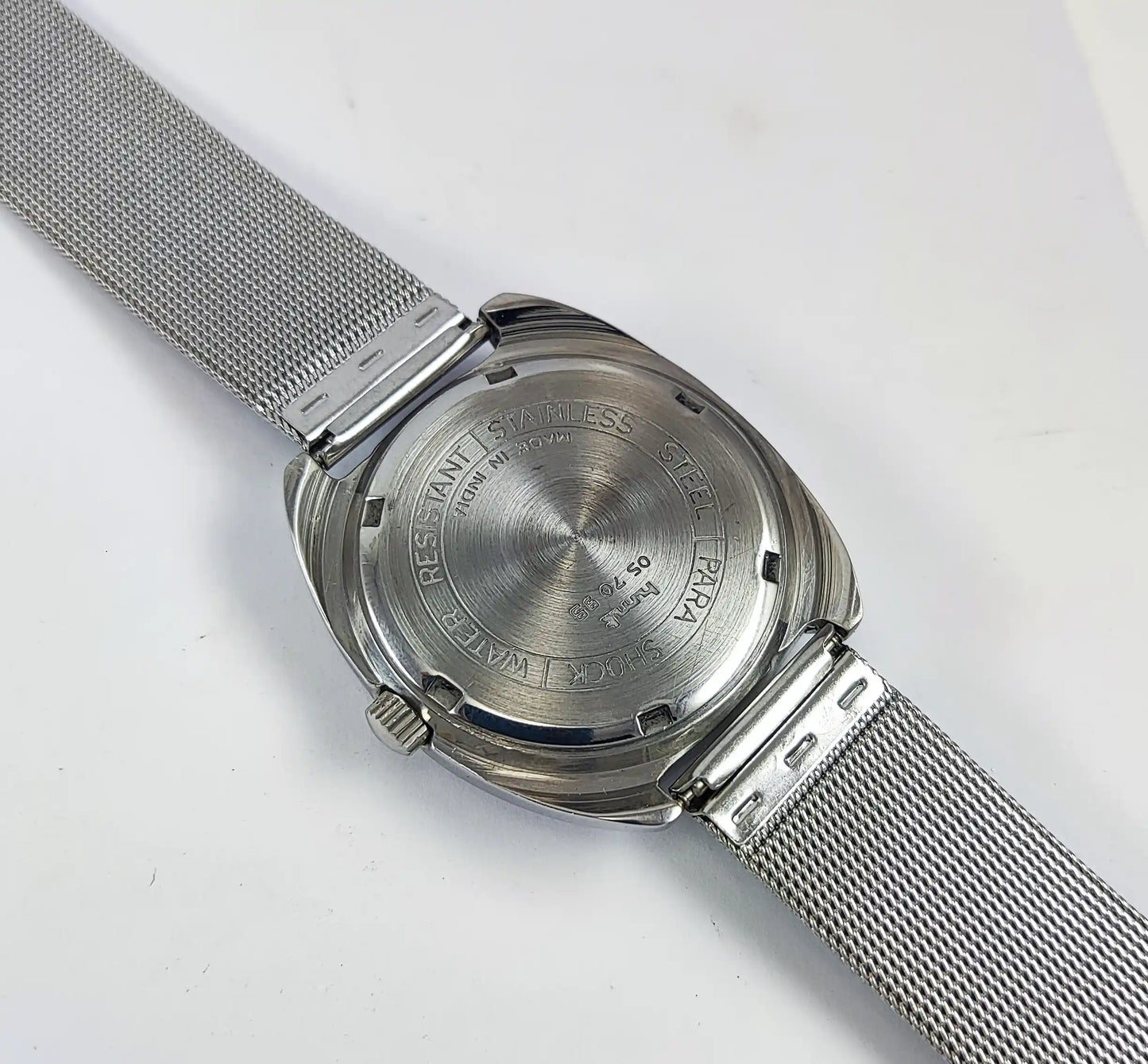 Camy Geneve 17 Jewels Shock Proof Blue Dial Handwinding Swiss Made Watch Discover-Diamonds