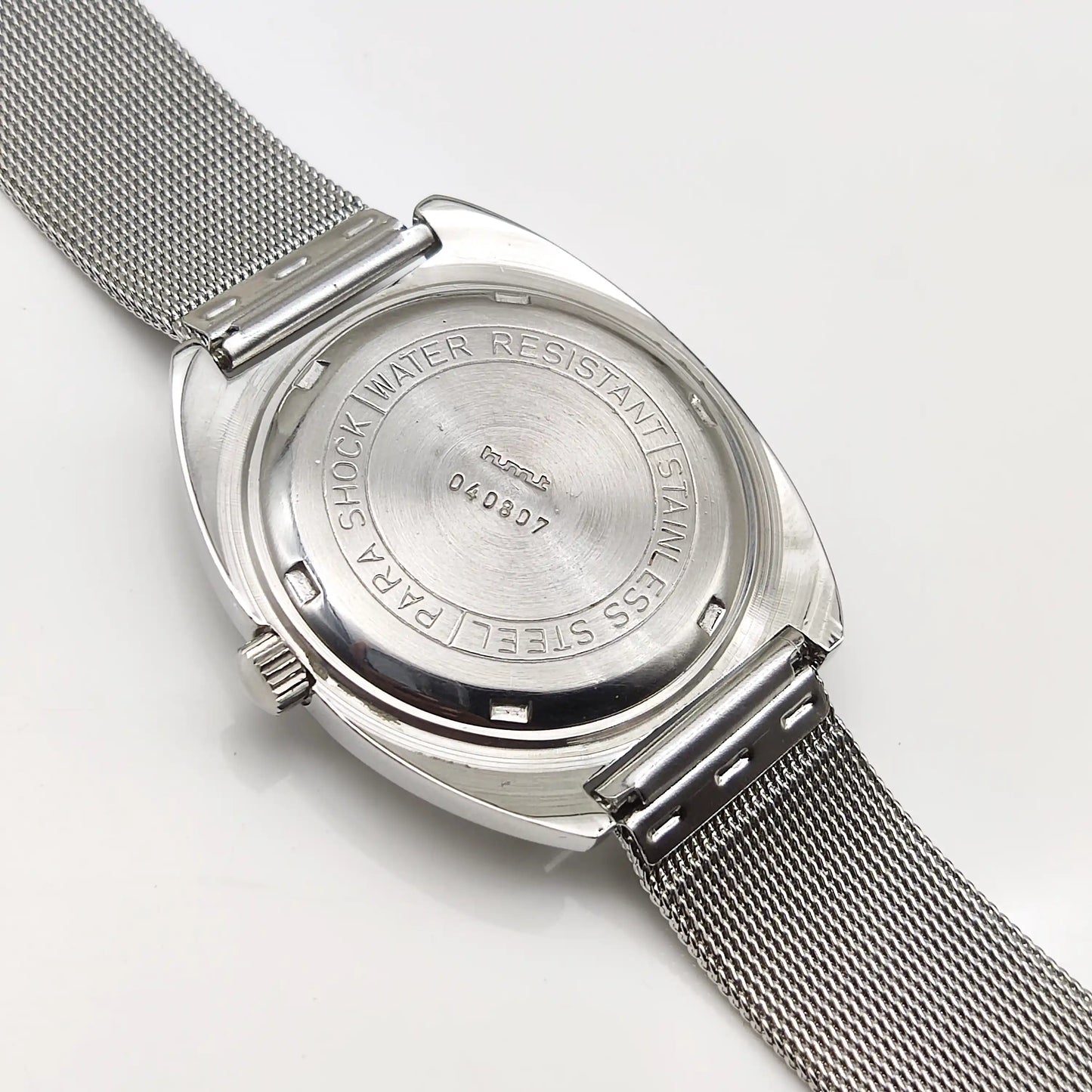 HMT Kohinoor Black Dial 17 Jewels Stick Indices Watch