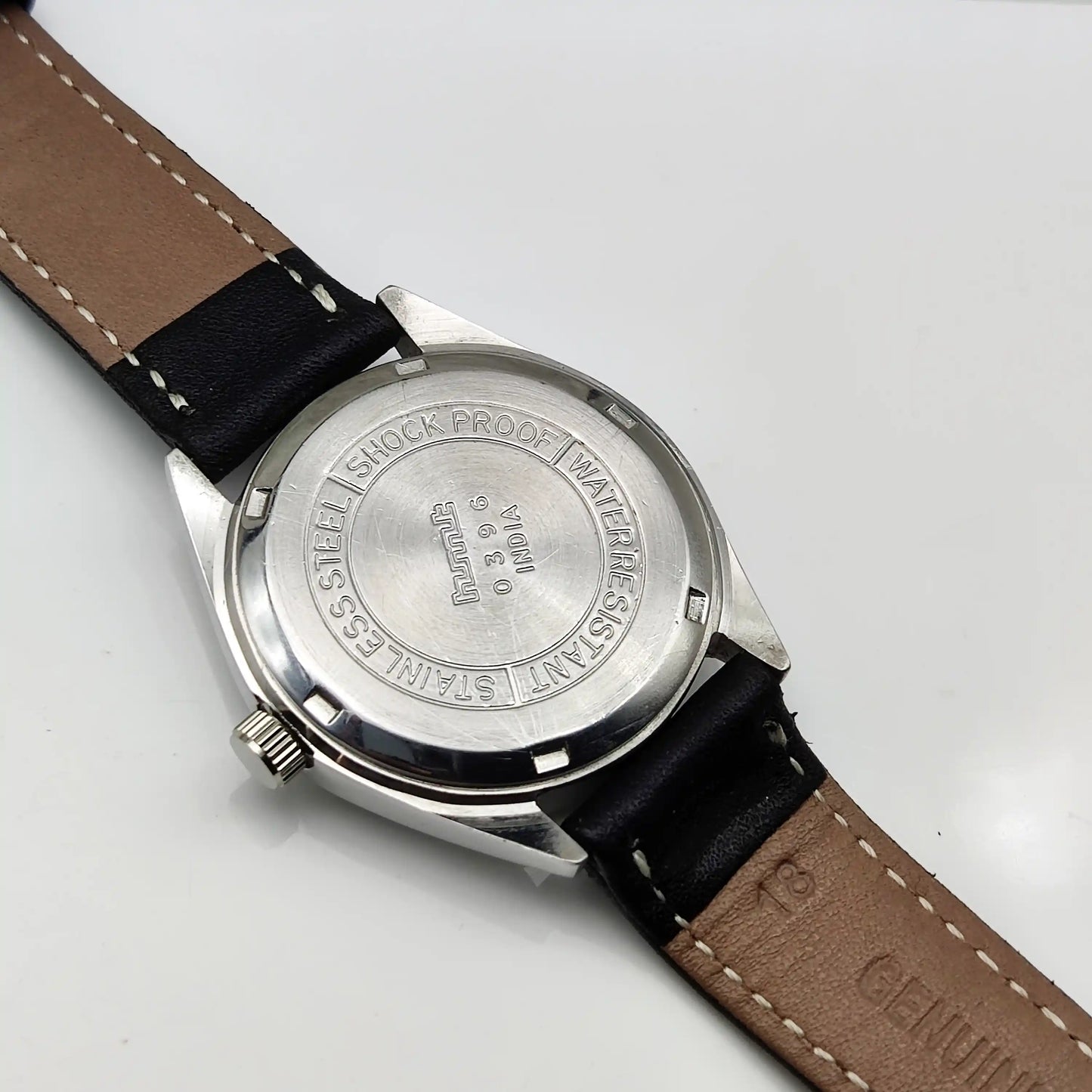 HMT Kohinoor Black Dial 17 Jewels Handwinding Watch