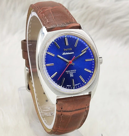 Discover Timeless Style with the HMT Kohinoor Blue Dial Watch