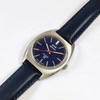 HMT Kohinoor Devanagari Font Green Dial 17 Jewels Para Shock Discover-Diamonds