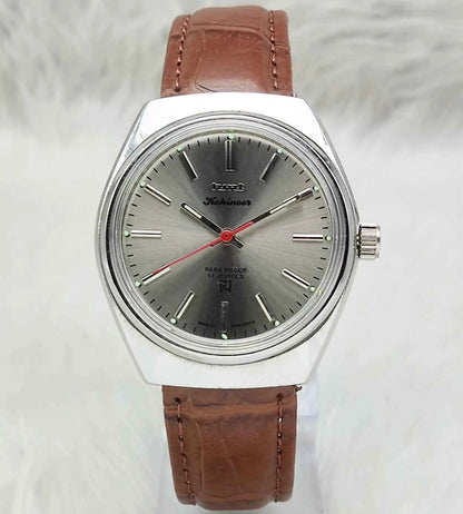 HMT Kohinoor Gray Dial 17 Jewels Handwinding Watch